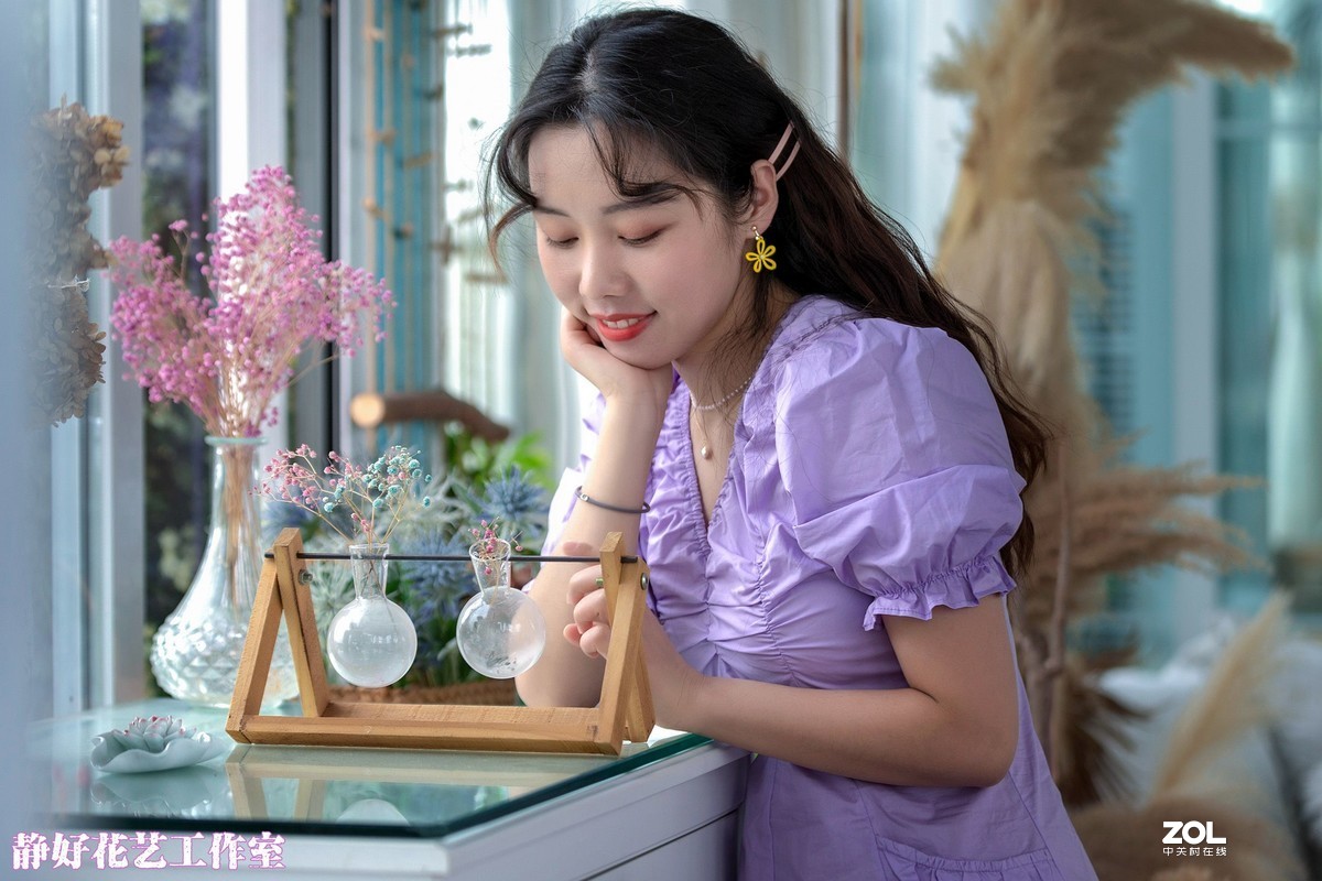 岁静好花艺工作室环境人像(暖暖)