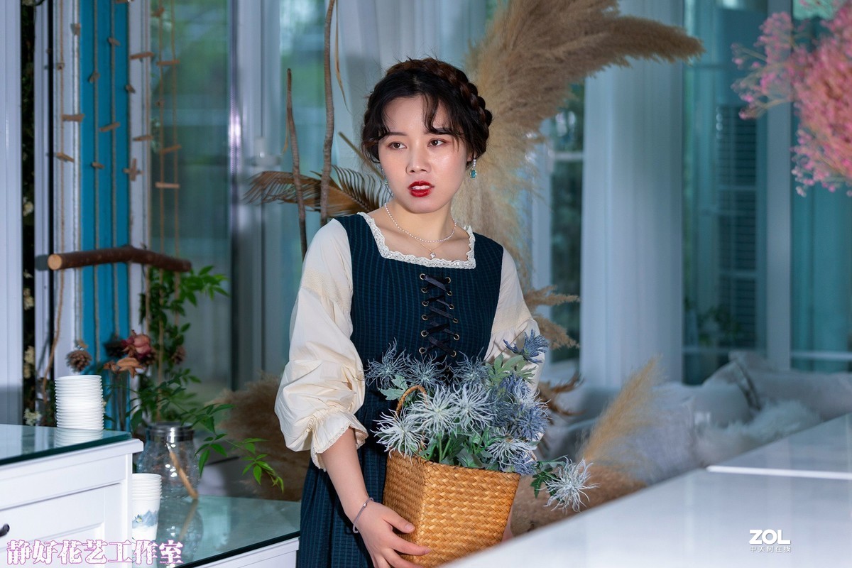 岁静好花艺工作室环境人像(暖暖)