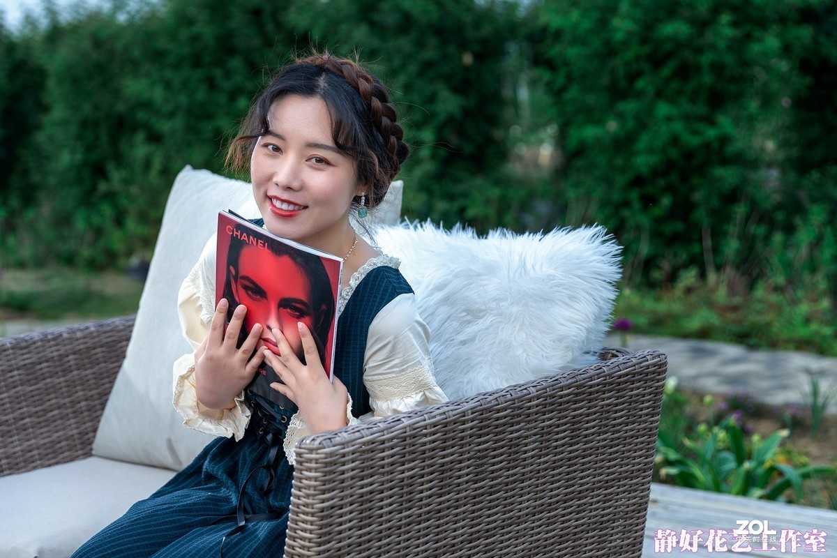 岁静好花艺工作室环境人像(暖暖)