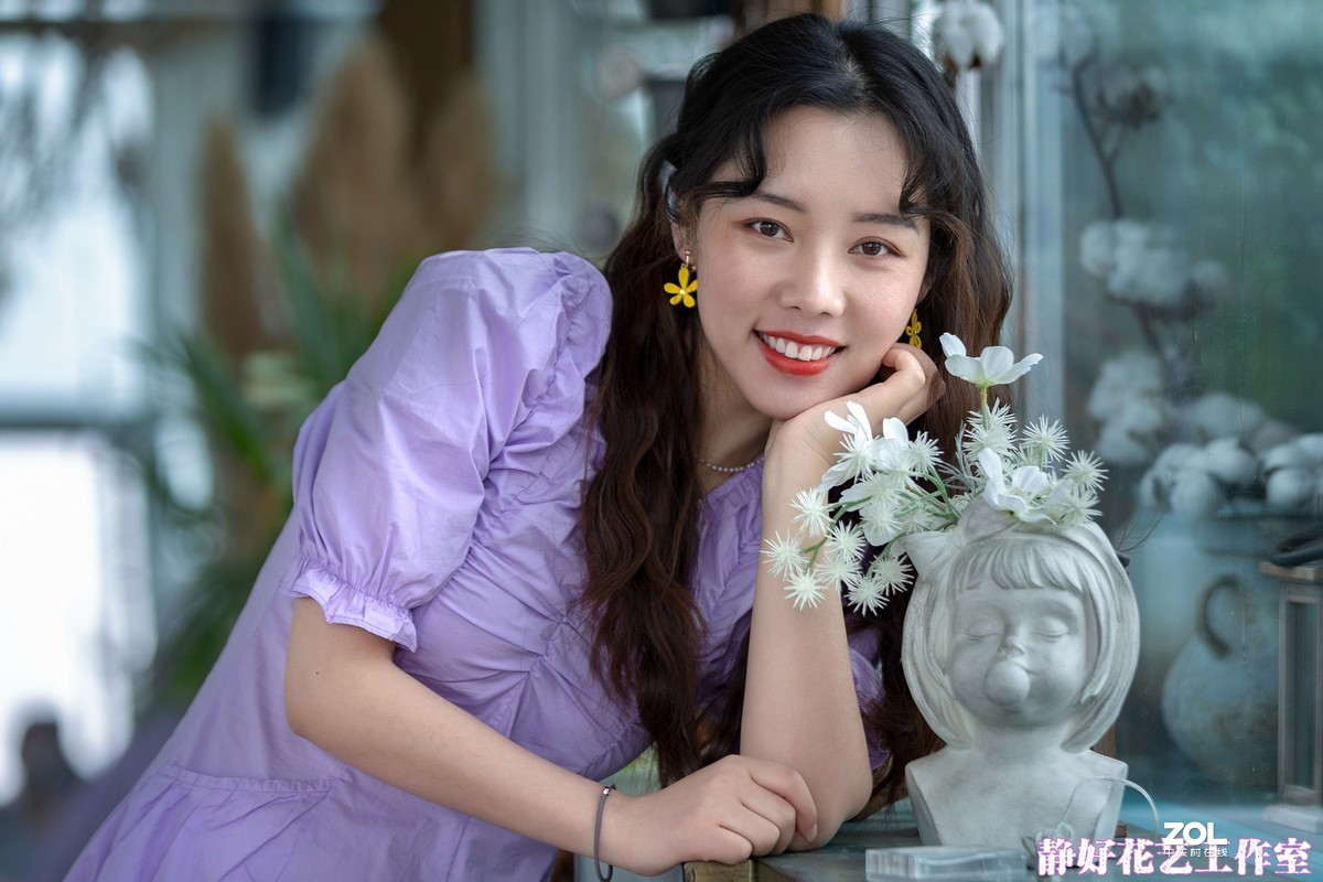 岁静好花艺工作室环境人像(暖暖)