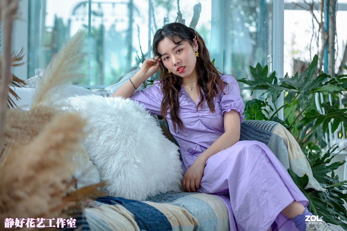 岁静好花艺工作室环境人像(暖暖)