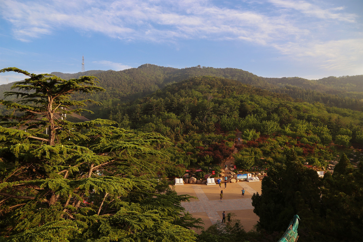 煙臺南山公園棲雲閣