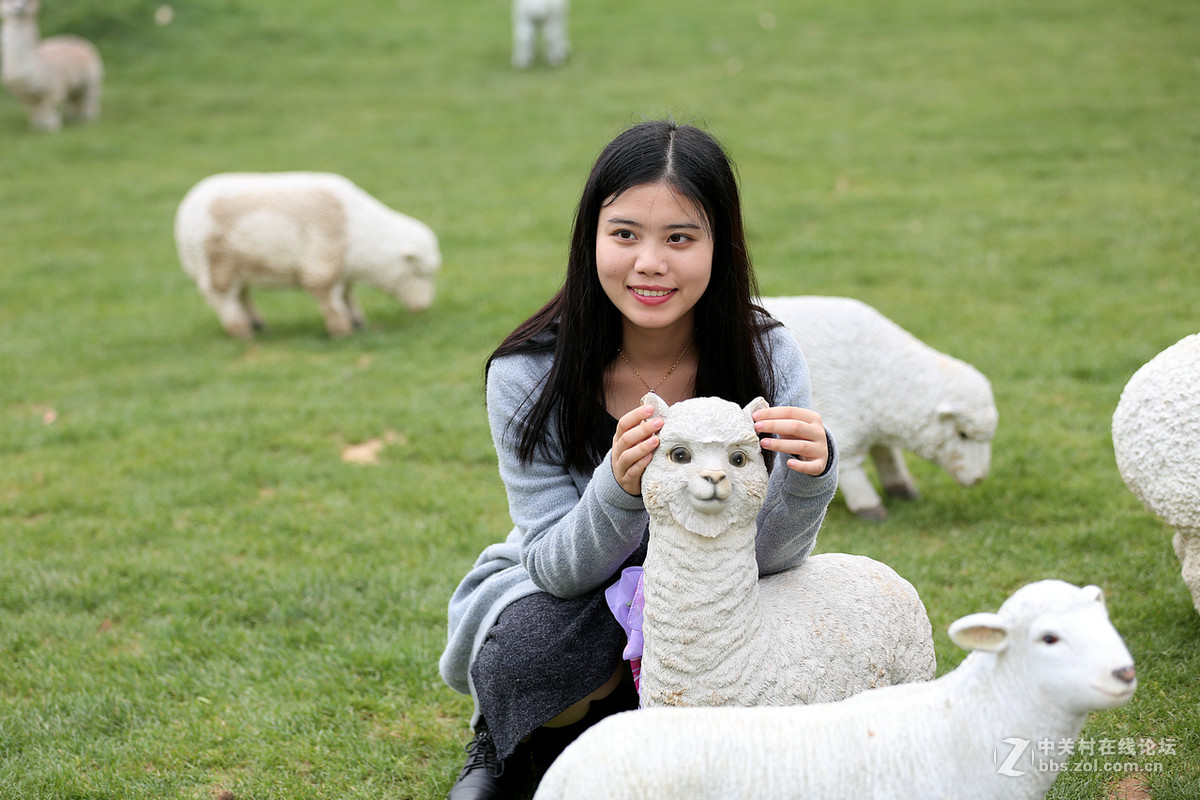 武汉磨山风景区拍的学生妹妹