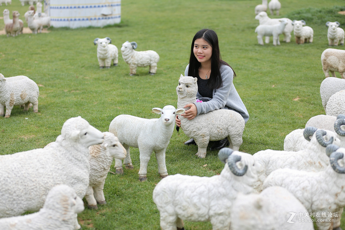 武汉磨山风景区拍的学生妹妹