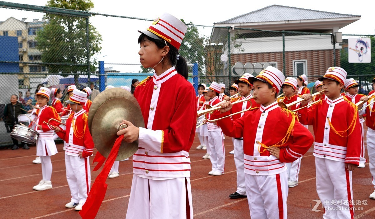 昌河实验小学军乐队