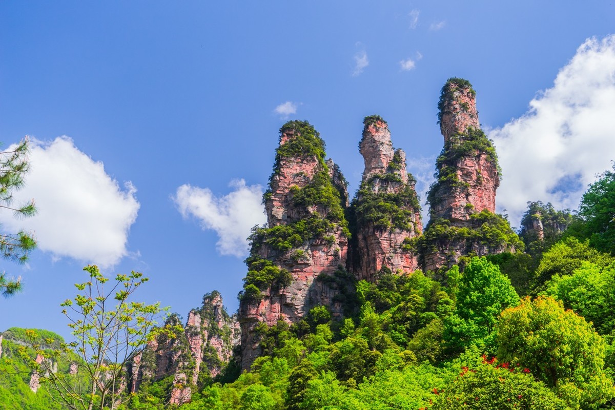 张家界武陵源十里画廊