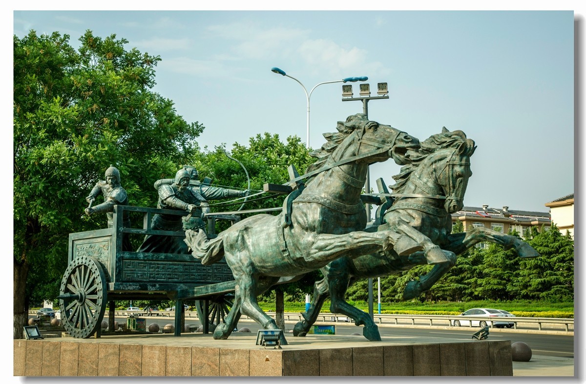 莱芜汉江公园雕塑