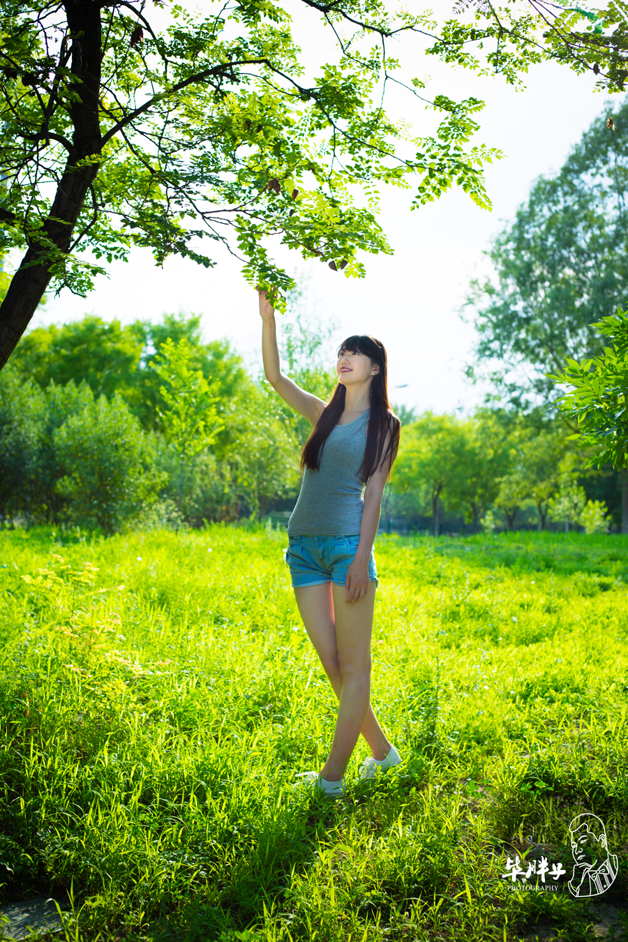 【阳光女孩】 奥森人像外拍
