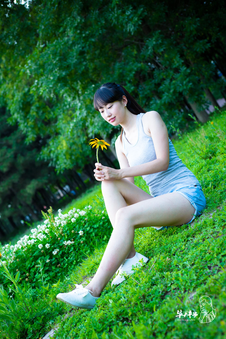 【阳光女孩】 奥森人像外拍