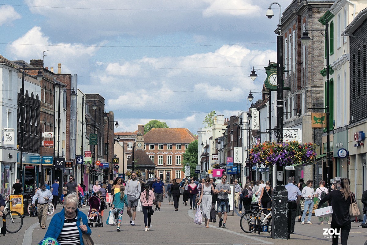 英国Newbury 镇扫街（一)