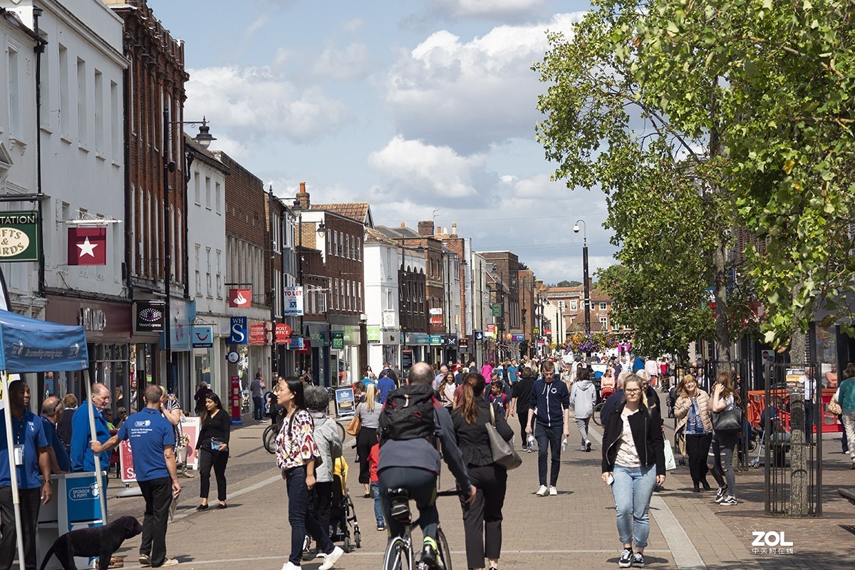 英国Newbury 镇扫街（一)