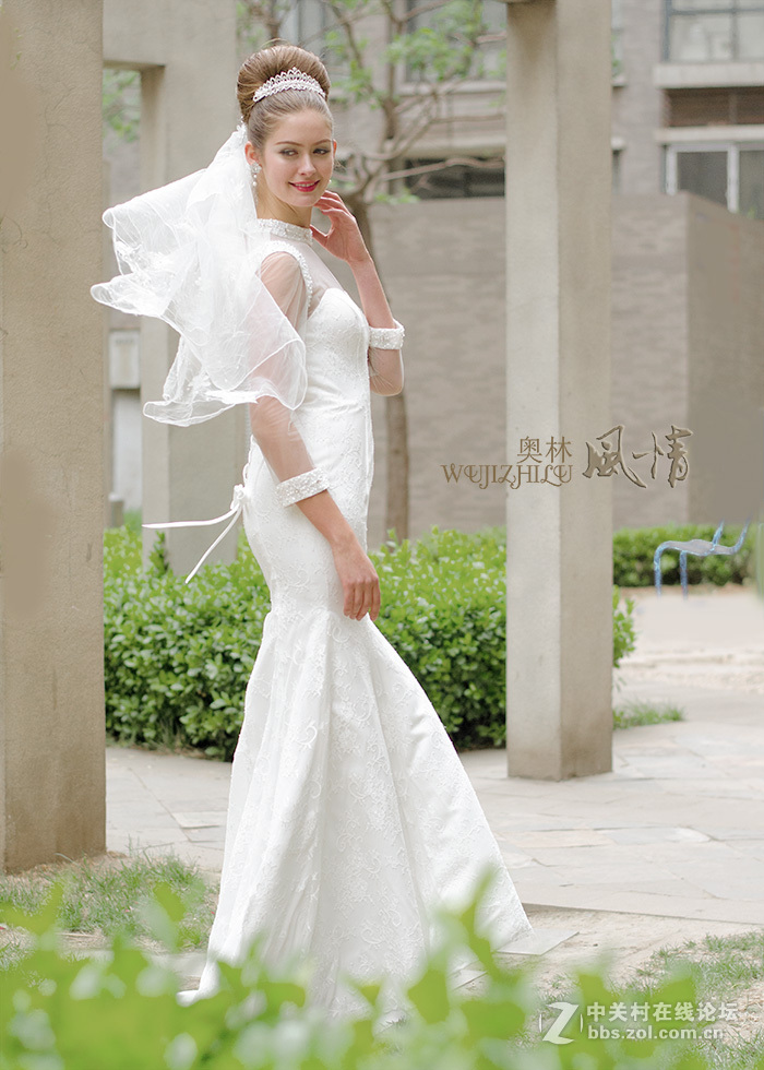 小区拍的外籍模特