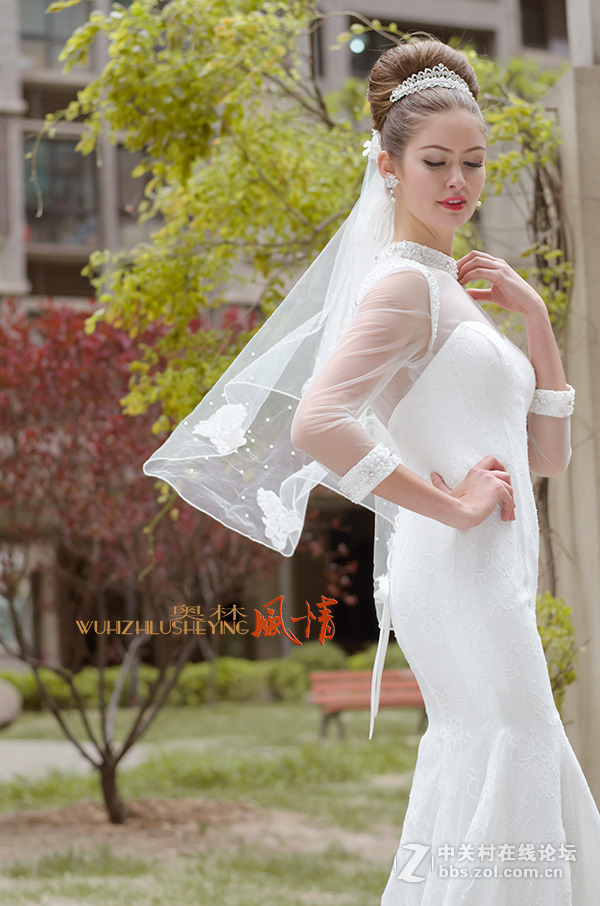 小区拍的外籍模特