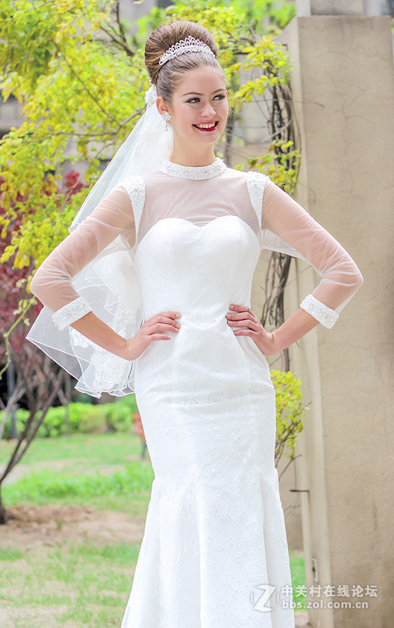 小区拍的外籍模特