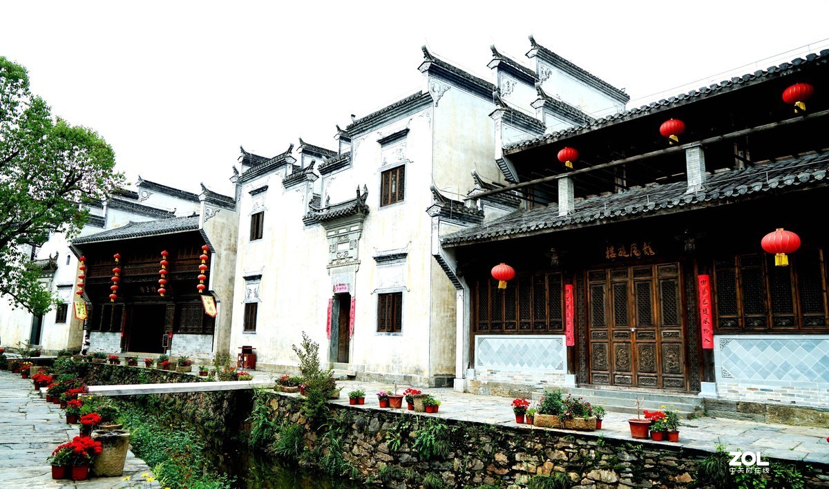 婺源徽派建筑一条街