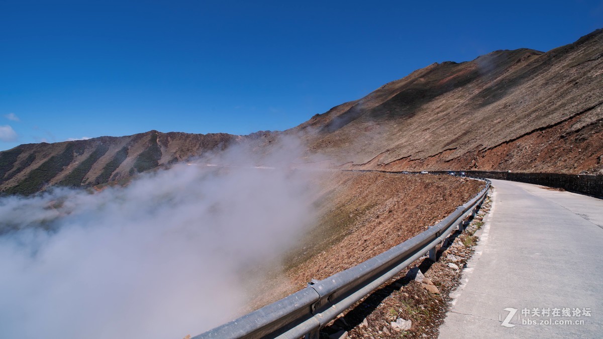 美丽甘孜州巴朗山夹金山