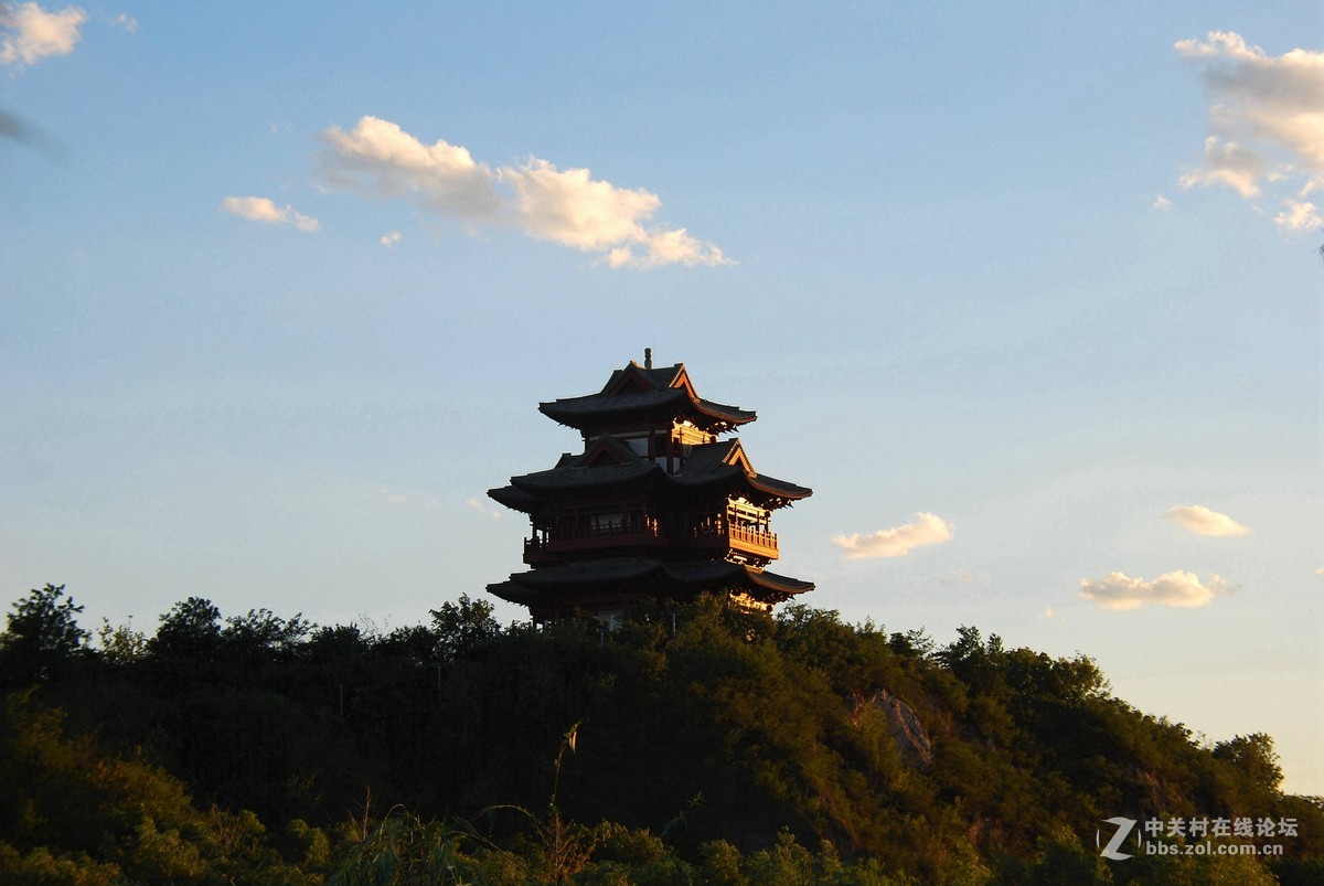 古寺夕阳-中关村在线摄影论坛