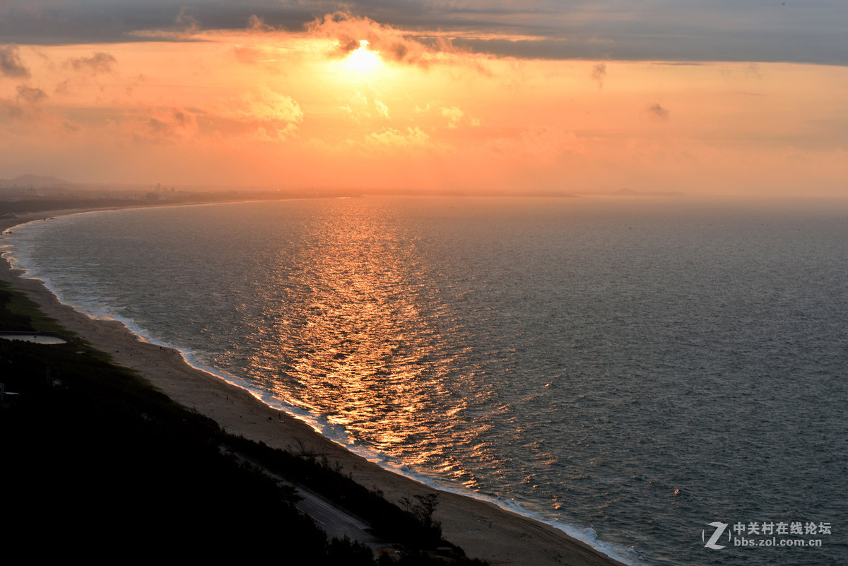 中国第一滩之日出风光