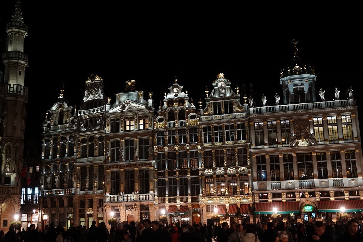 深秋欧洲四国游--比利时布鲁塞尔大广场