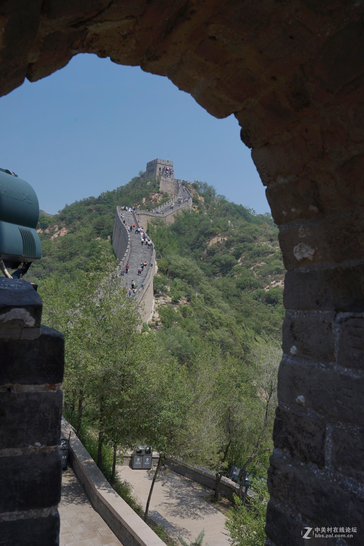 雄伟壮观的八达岭长城