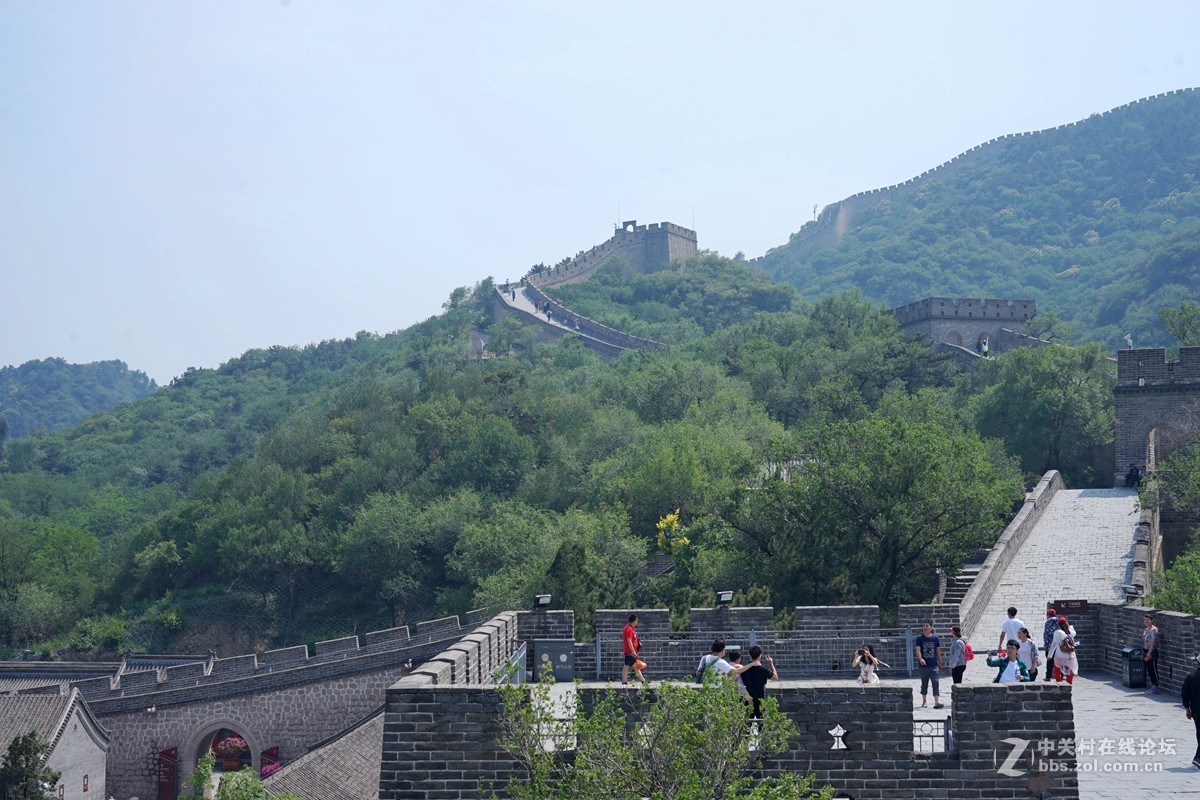 雄伟壮观的八达岭长城