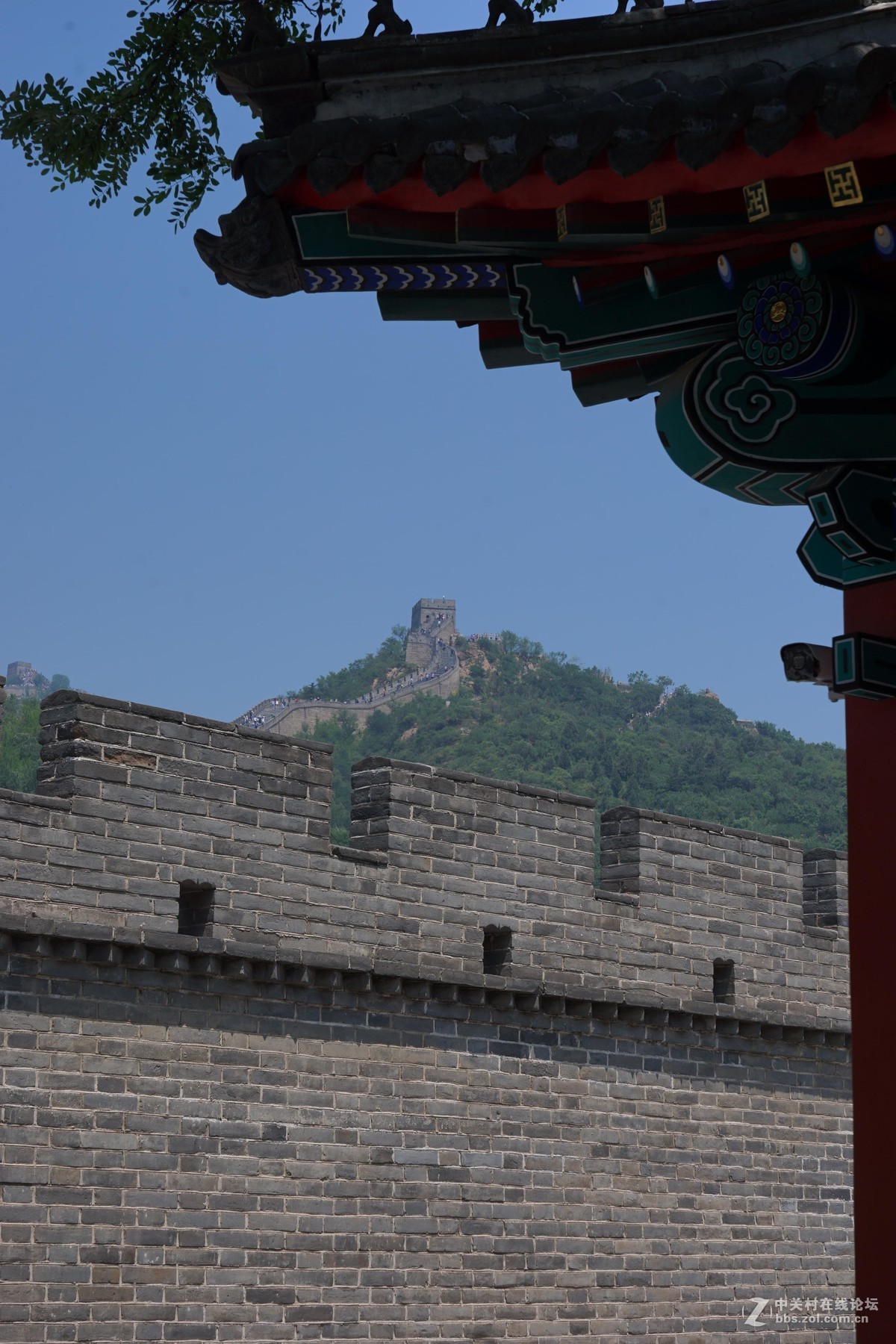 雄伟壮观的八达岭长城