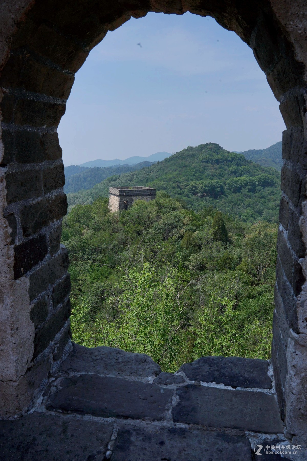 雄伟壮观的八达岭长城