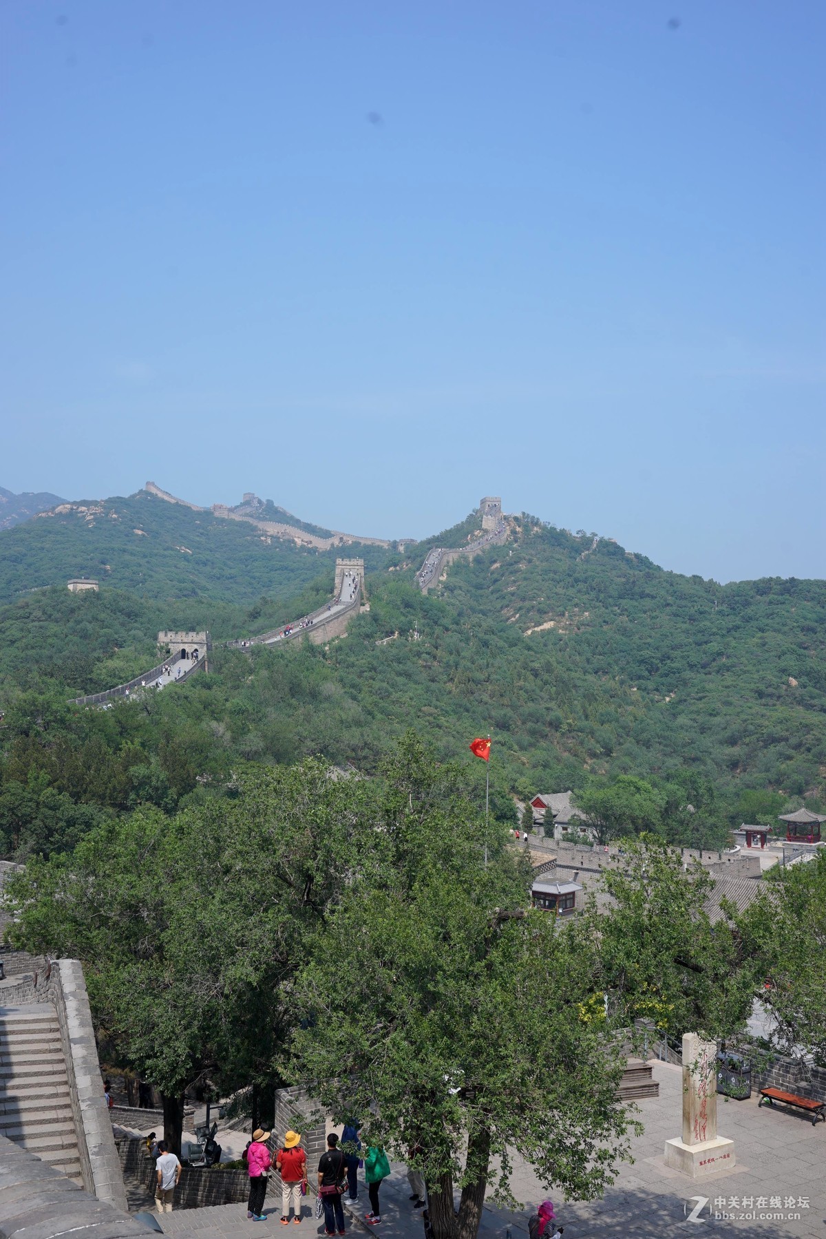 雄伟壮观的八达岭长城