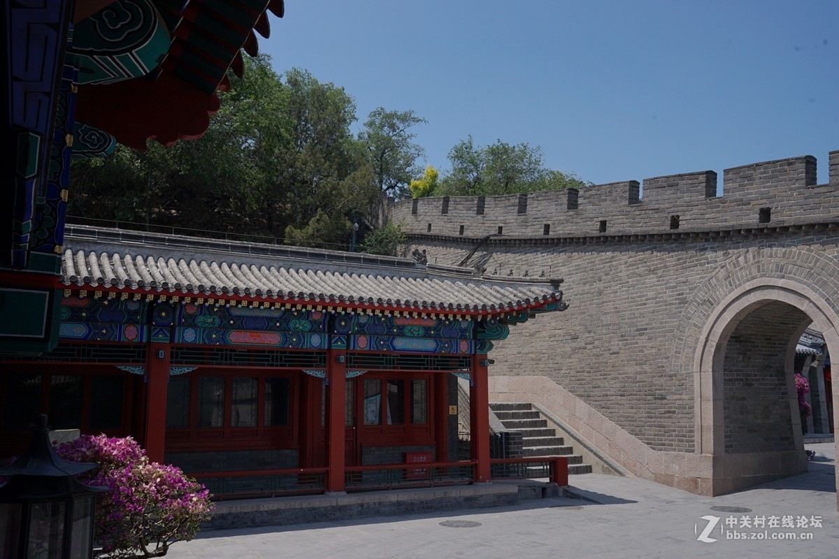 雄伟壮观的八达岭长城