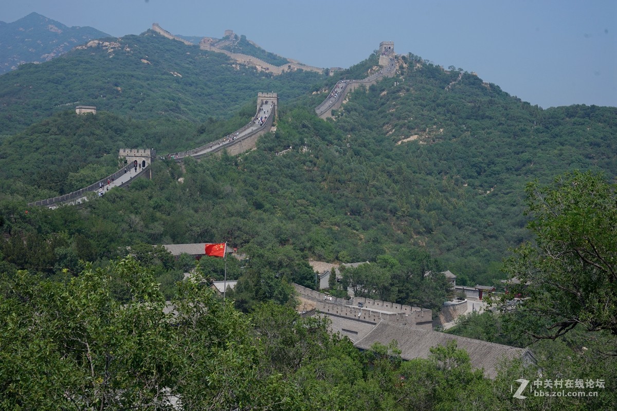 雄伟壮观的八达岭长城
