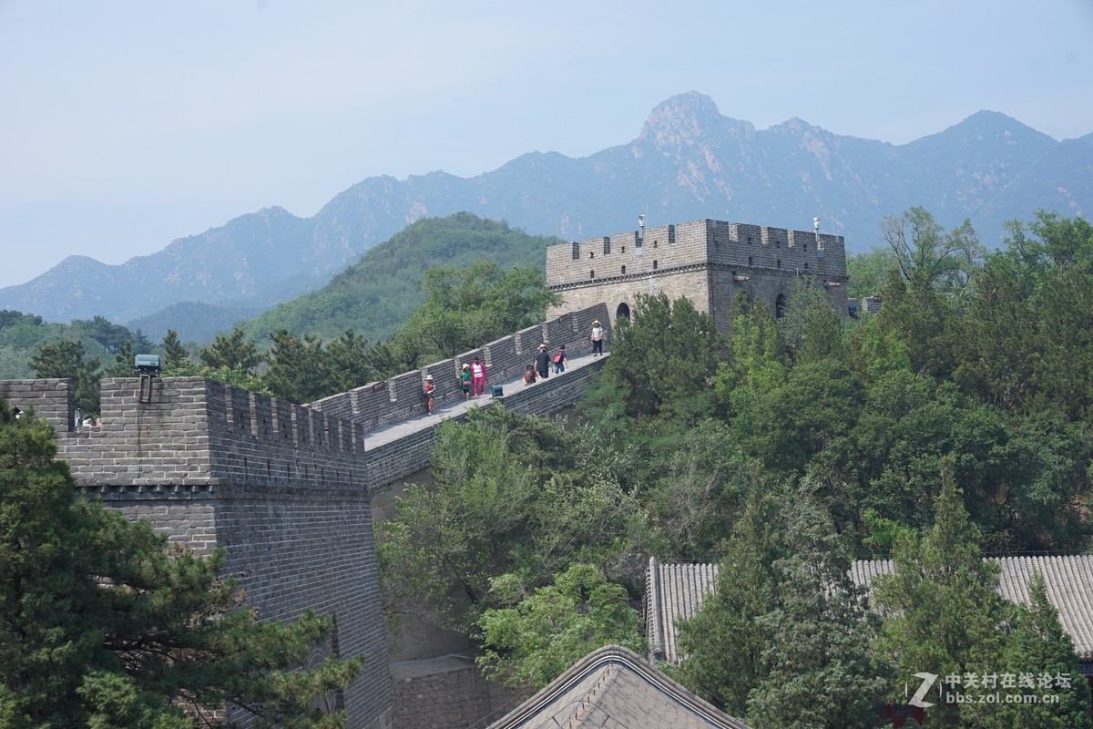 雄伟壮观的八达岭长城