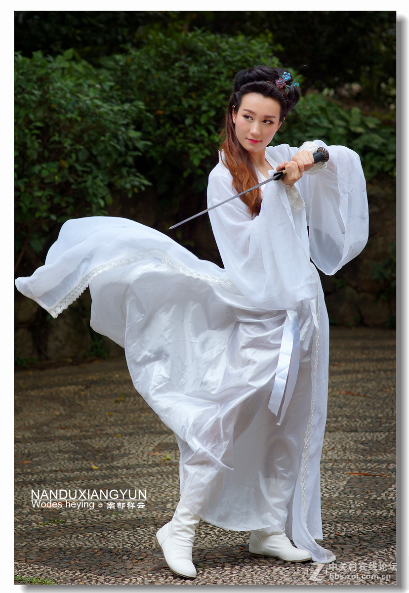 现版白娘子--索尼A77拍摄