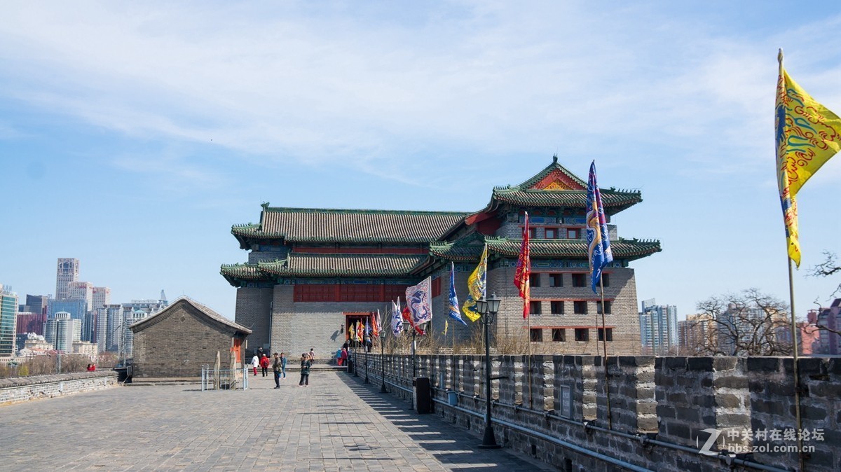 明城墙遗址公园之三东便门箭楼