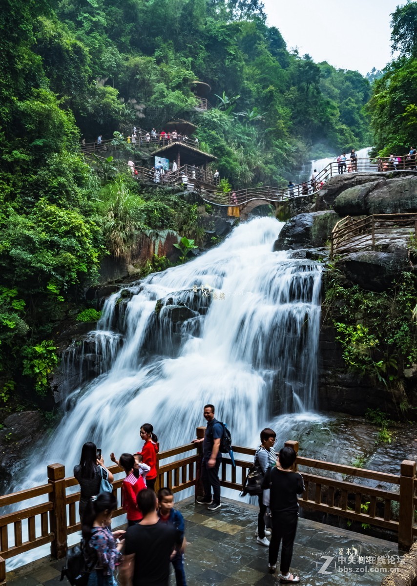 【假期游记】粤东黄满磜瀑布群