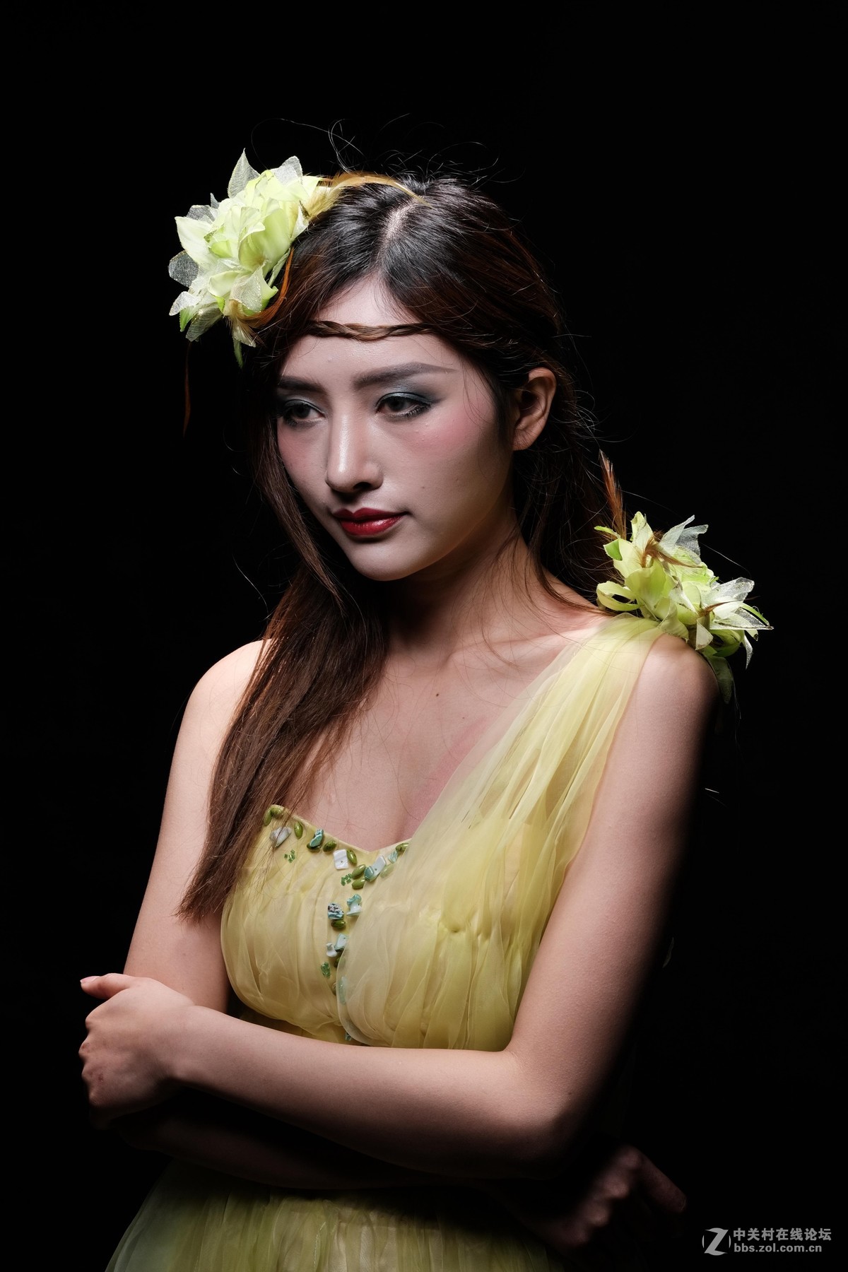 湖南长沙摄影培训中心：富士中画幅彩妆人像拍摄活动!