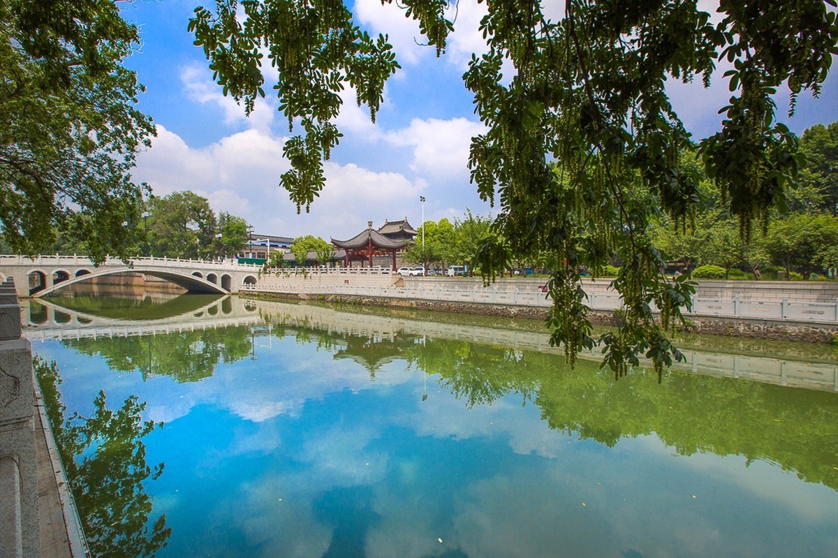 2020-06-04仪征城河景观 带(三)