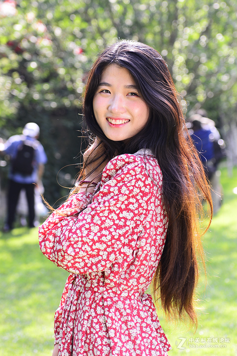 清纯印象2015年5月31日北京龙潭湖公园外拍活动美女刘梦一