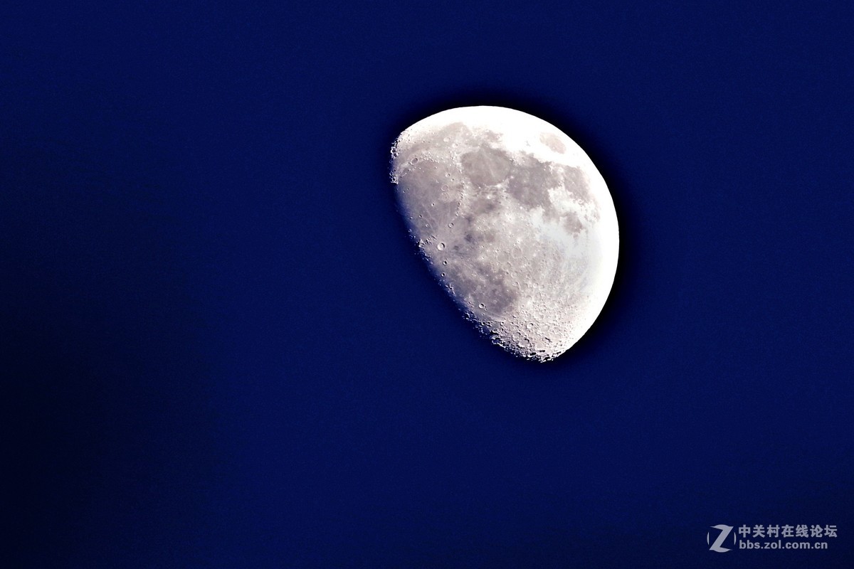 宾得150-450mm镜头拍月亮