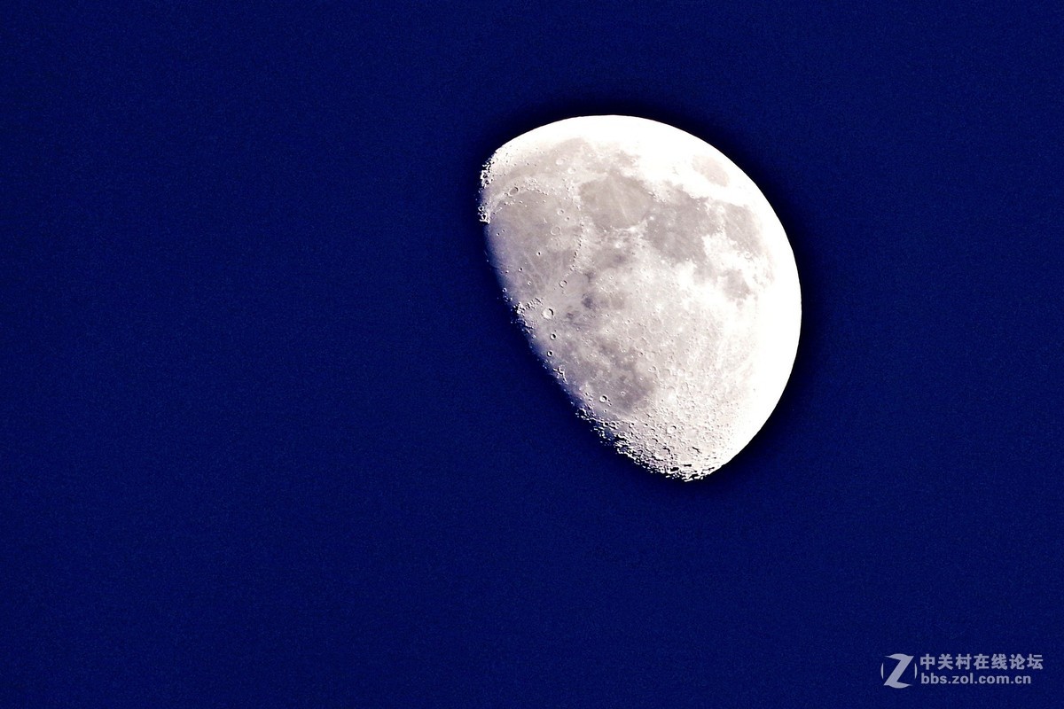 宾得150-450mm镜头拍月亮