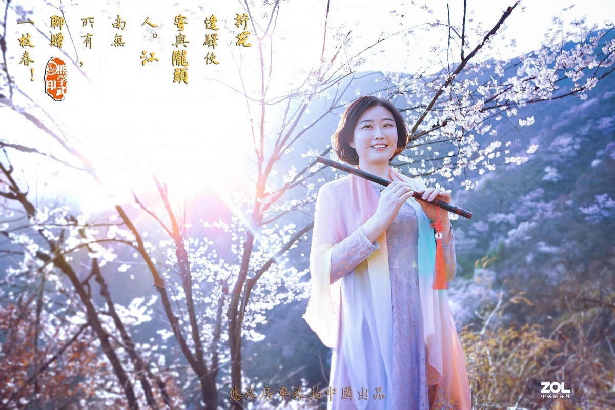 “江南无所有，聊赠一枝春”之“雪儿”