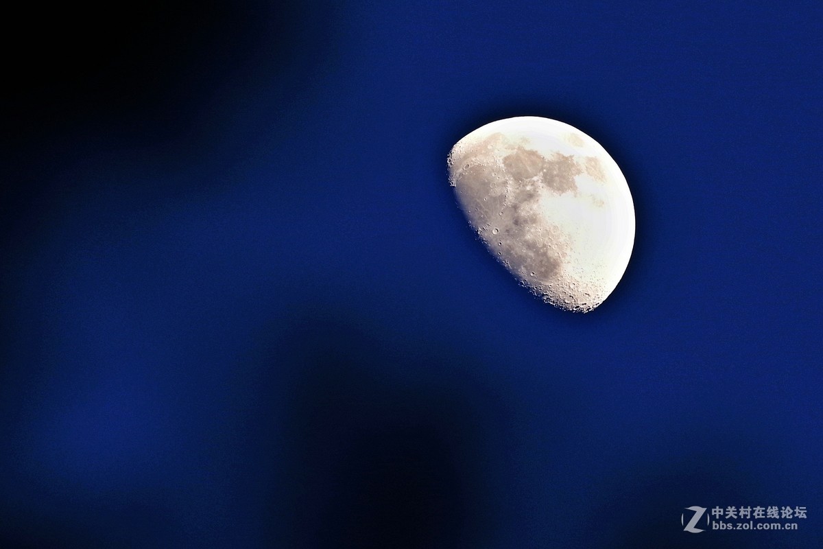 宾得150-450mm镜头拍月亮
