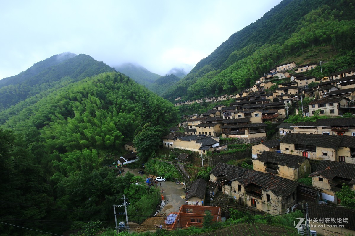 浙江丽水松阳县古村落横坑村