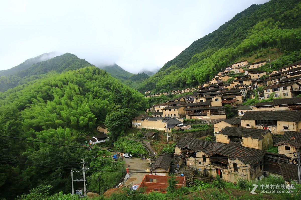 浙江丽水松阳县古村落横坑村