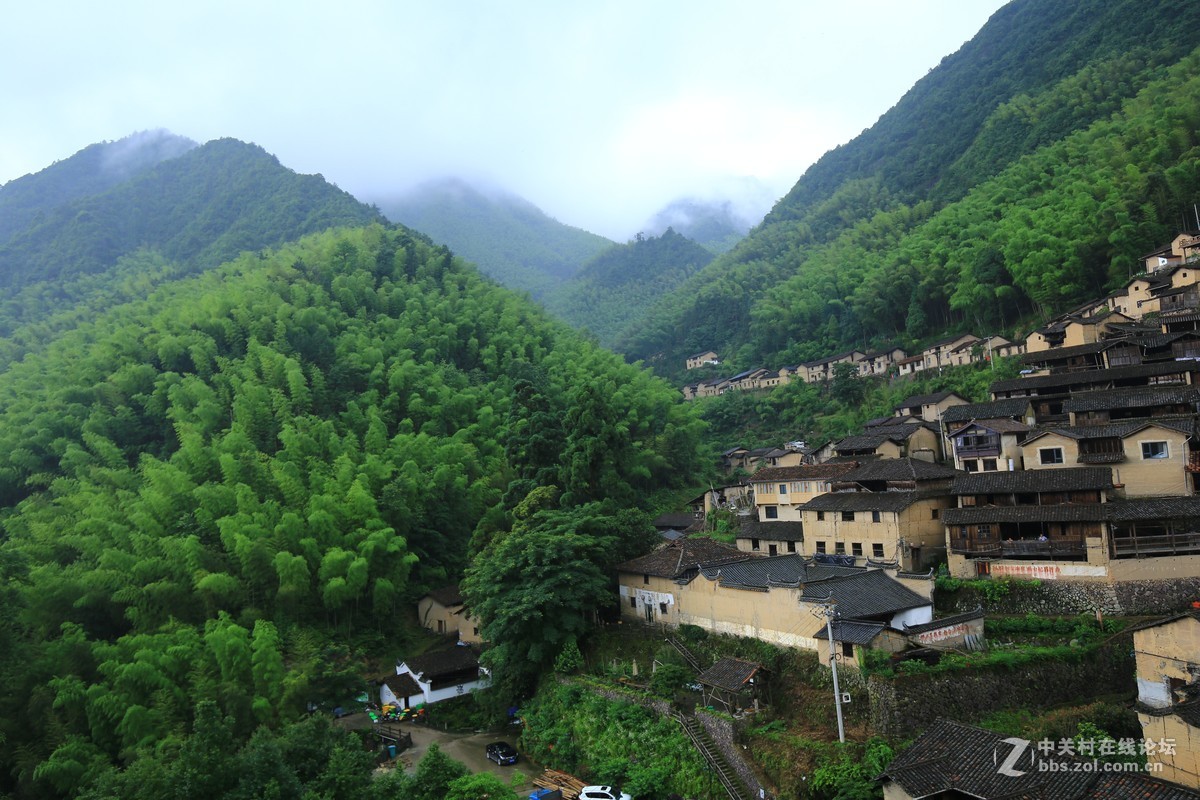 浙江丽水松阳县古村落横坑村