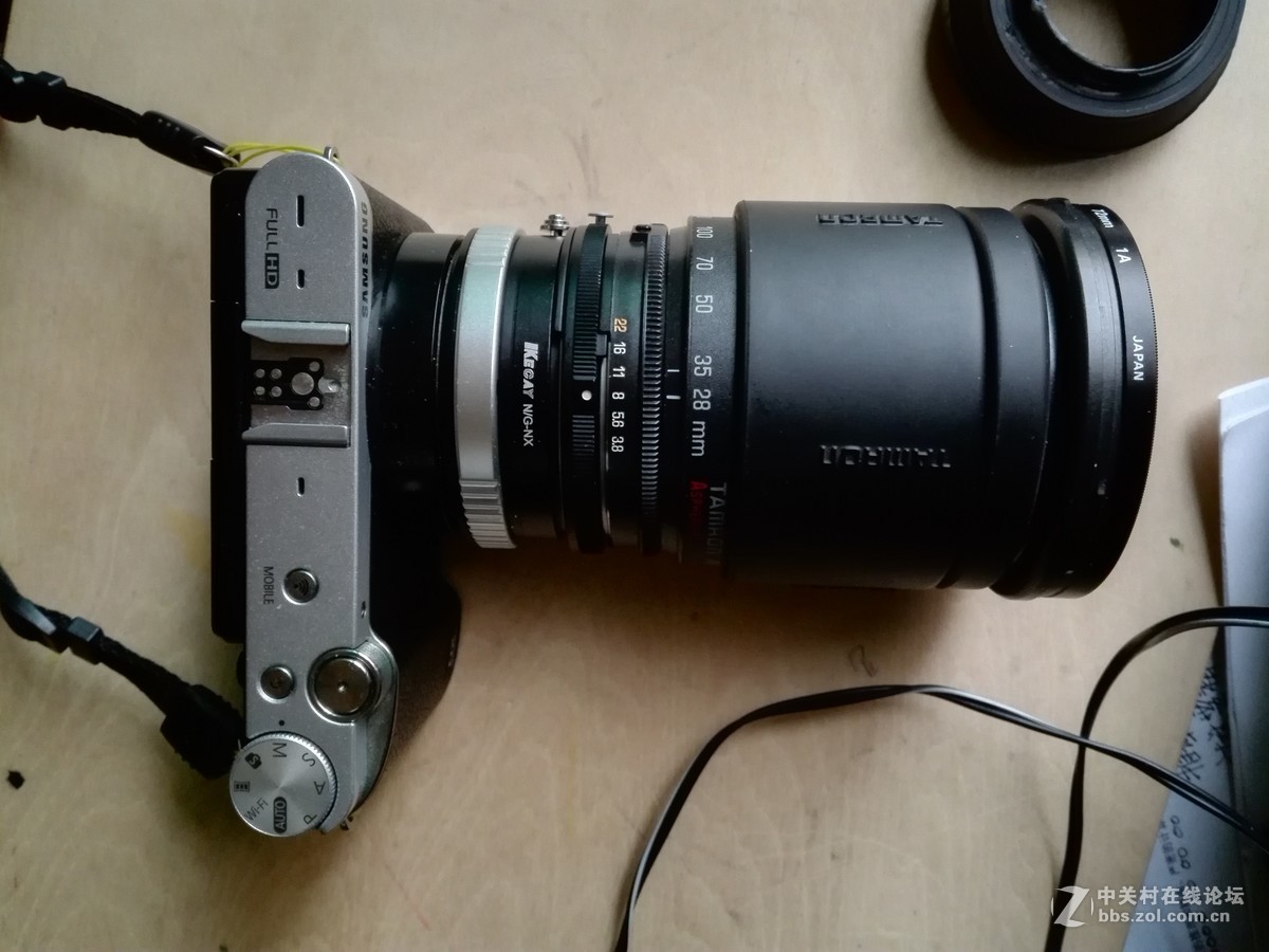 星空体育平台NX3000转接腾龙18-200镜头