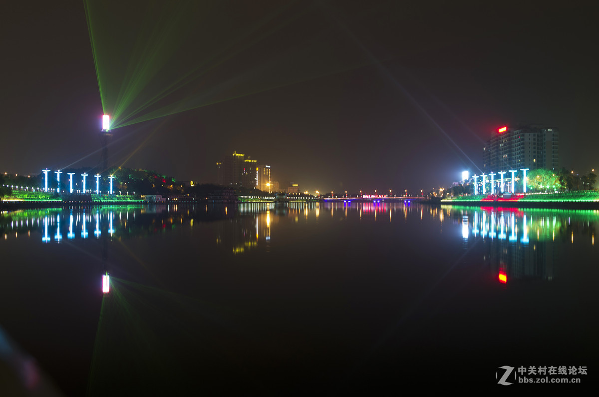 夜景&喷泉