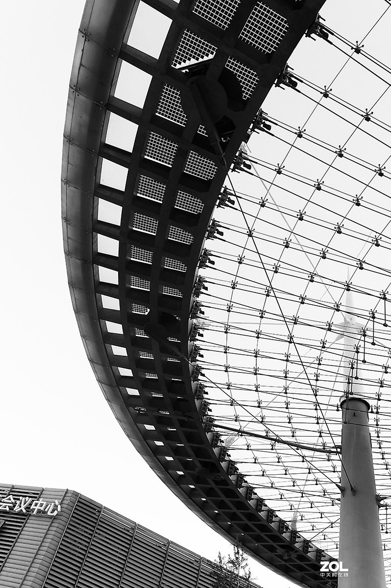 结构艺术拍摄于中关村软件园