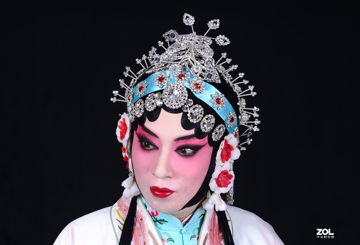 我的京剧照京剧白蛇传游湖白素贞青衣京剧旦角化妆金丝狸猫