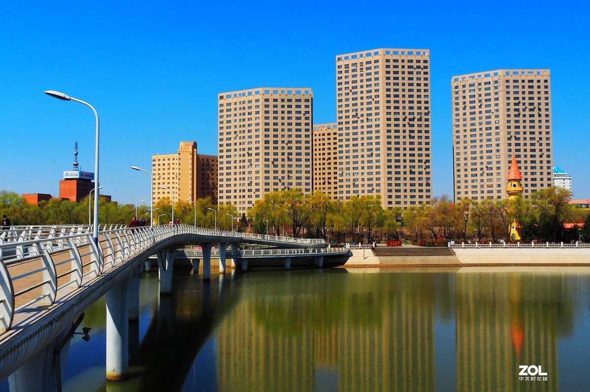 闲遛闲怕——到江心岛的步行桥