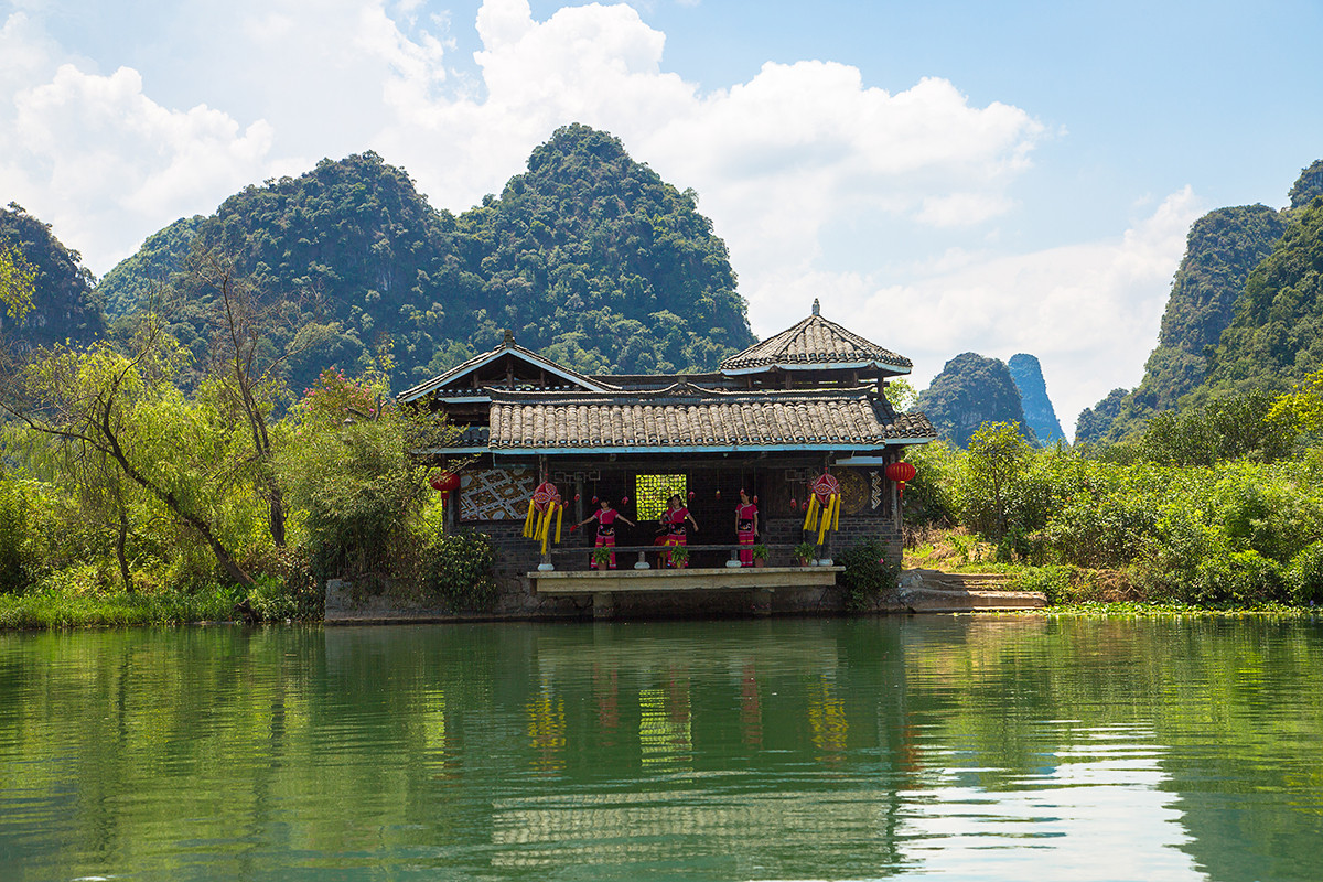 桂林燕子湖风景区图片